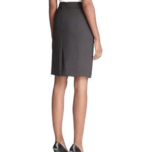 Calvin Klein Gray Fully Lined Career Pencil Skirt Size 10 Waist 30 Inches